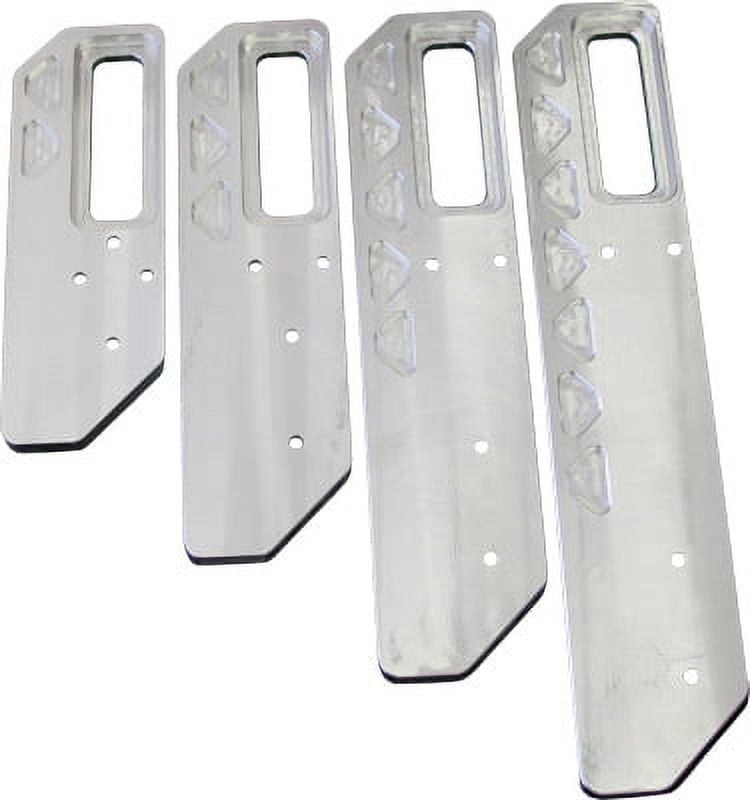 TKI Slide Rail Extensions for 8in. Rear Wheels Axle Extension Range 4