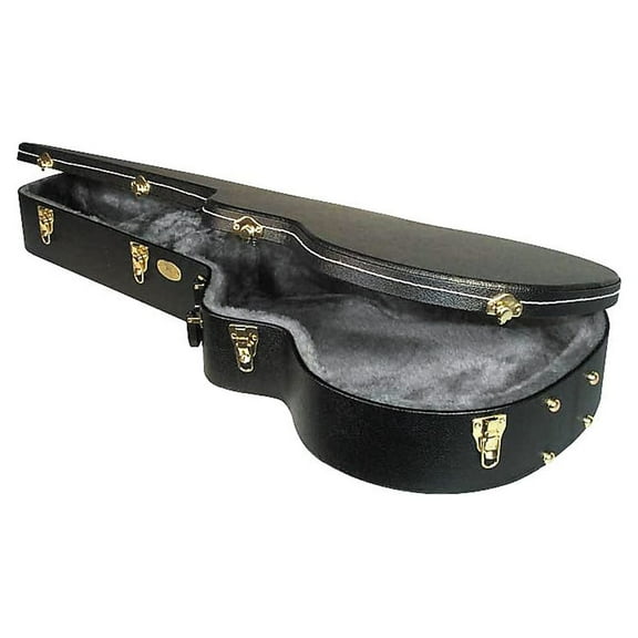 TKL Premier Jumbo 6/12 String Guitar Case Black