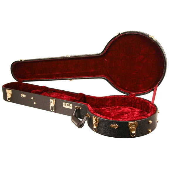 TKL Professional Series Arch Top 11 7/8" Open Back 5-String Banjo Case