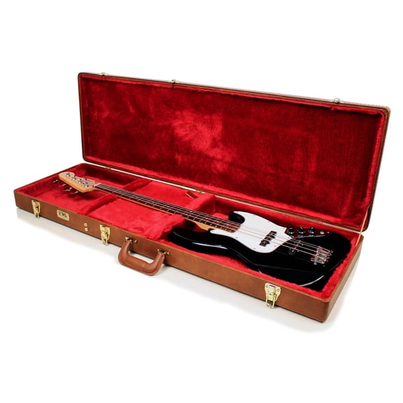 TKL Special Edition Brown Premier Deluxe J/P Bass Hardshell Case