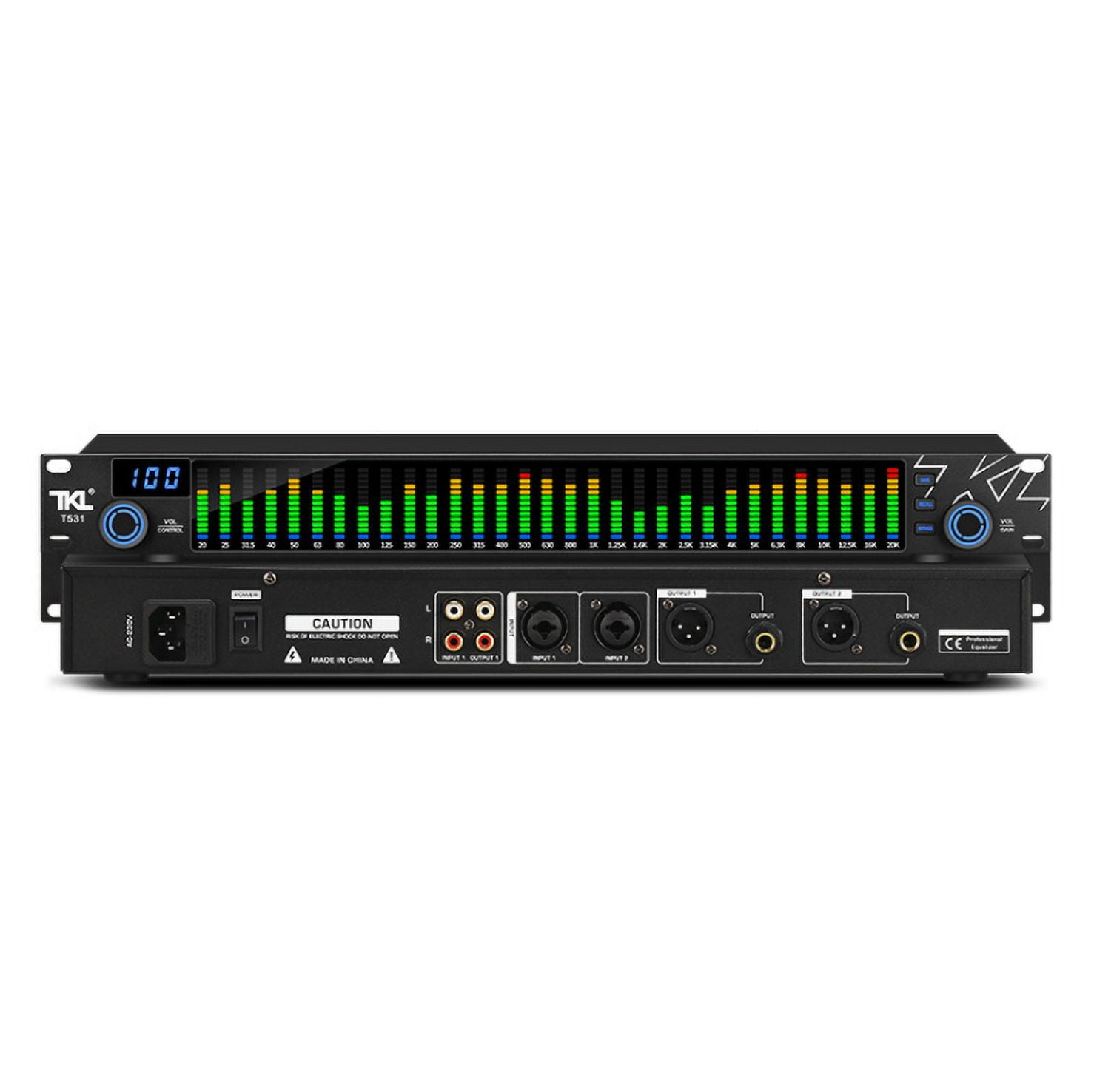 TKL T531 EQ Noise Reduction Spectrum Display 31 Bands Digital Equalizer