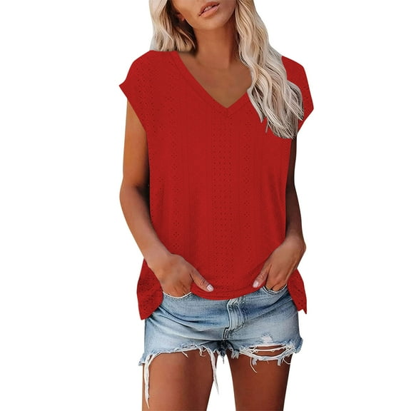 TKLPEHG Going Out Tops for Women Lapel Cotton Line Button Shirt Solid Color Lightweight Fashion Loose Comfy Shirts Casual Short Sleeve T Shirts Summer Outfits (Gray,L)