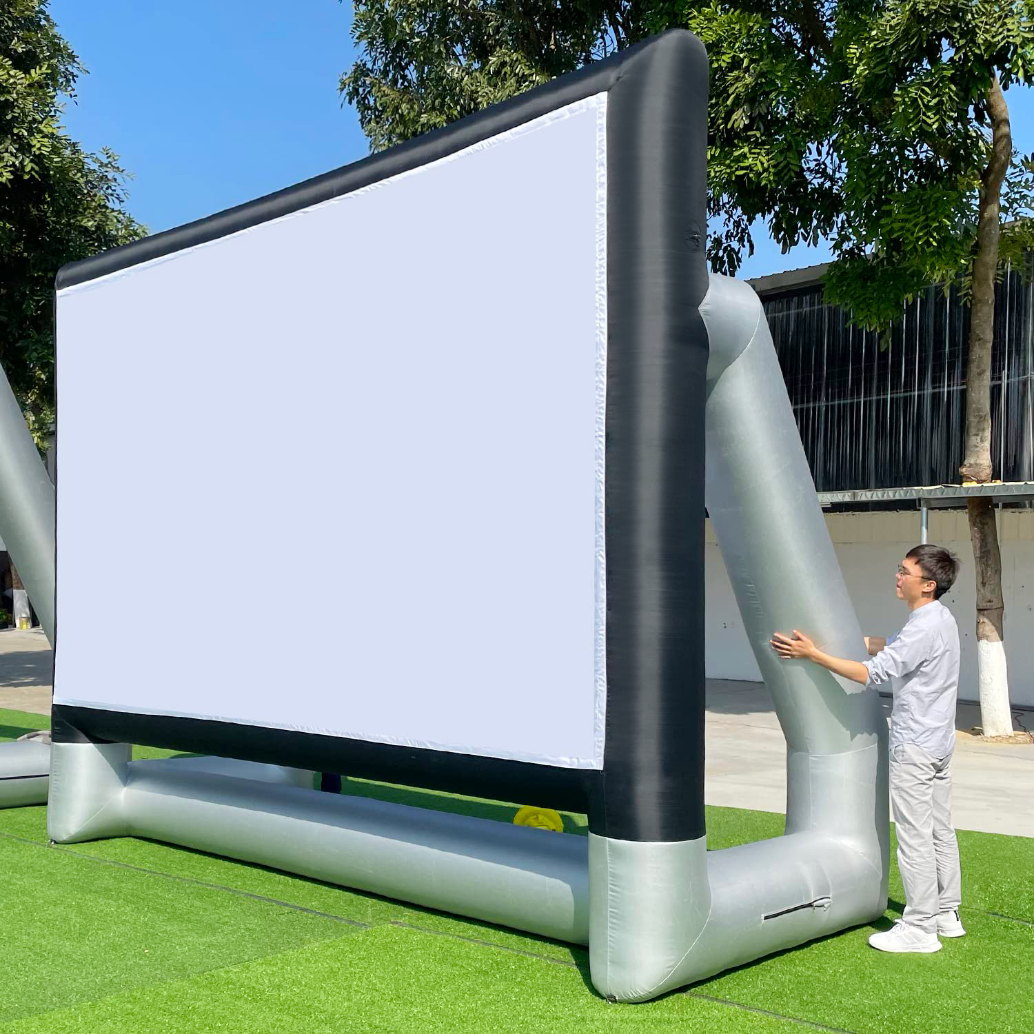 Urbanest 19 feet Inflatable Outdoor & Indoor Theater Projector Screen