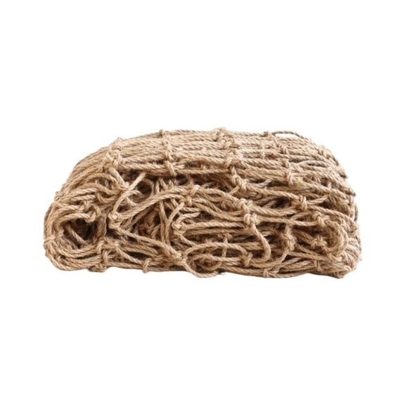 TKORW Garden Trellis Netting Hemp Rope Square Mesh for Vertical Growth 5.9 inch 3.3*6.6ft