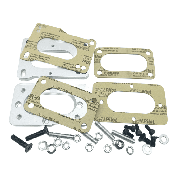 TKORW Intake Manifold Adapter Matching For Weber 32/36 and 38 Series Carburetor Mounting Specifications for Toyota 20R 22R Engines