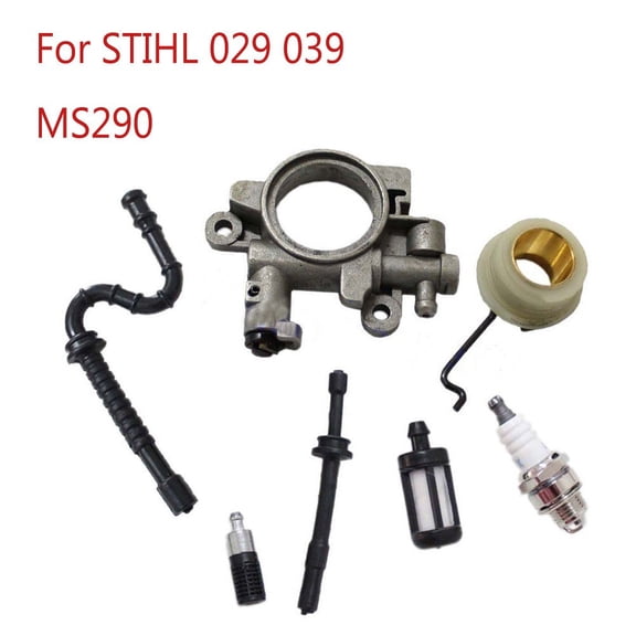 TKORW Oil Pump Kit with Worm Gear Spring for Stihl 029 039 MS290 MS310 MS311 MS390 Chainsaw Parts
