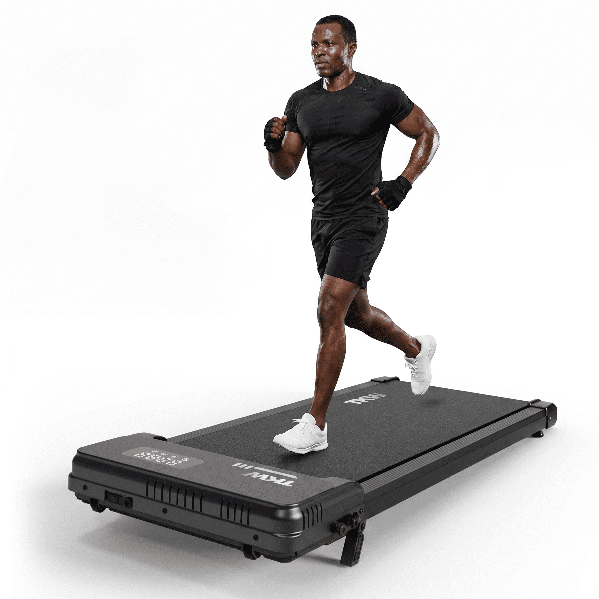 TKW Walking Pad Treadmill with Incline, Under Desk Treadmill with Remote Control, Lightweight & Portable for Home & Office, Quiet Servo Motor, 200 lbs Weight Capacity
