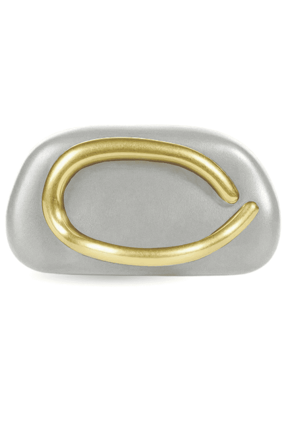 Women's Metal Handle Clutch Purse PU Leather Evening Handbag Trendy Shoulder Crossbody Bag with Decorative Gold Hardware