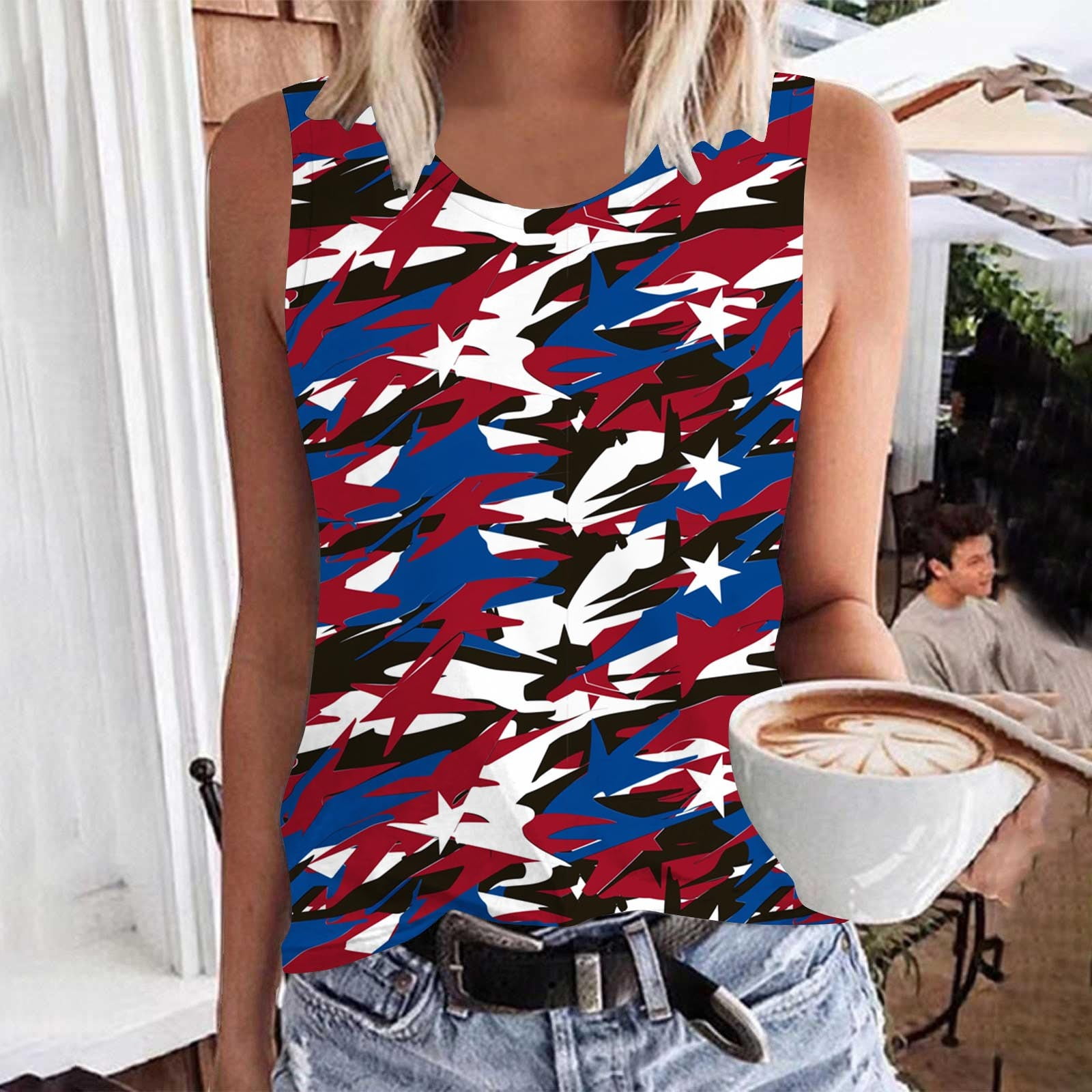 fourth of july tube tops for women