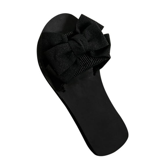 TKYCMSUAKI Slide Sandals for Women Dressy Slippers for Summer Flat Comfortable Fashion Trendy Slip-On Flats Beach Cute Ladies Slides Casual Dress Women's Sandals 2025