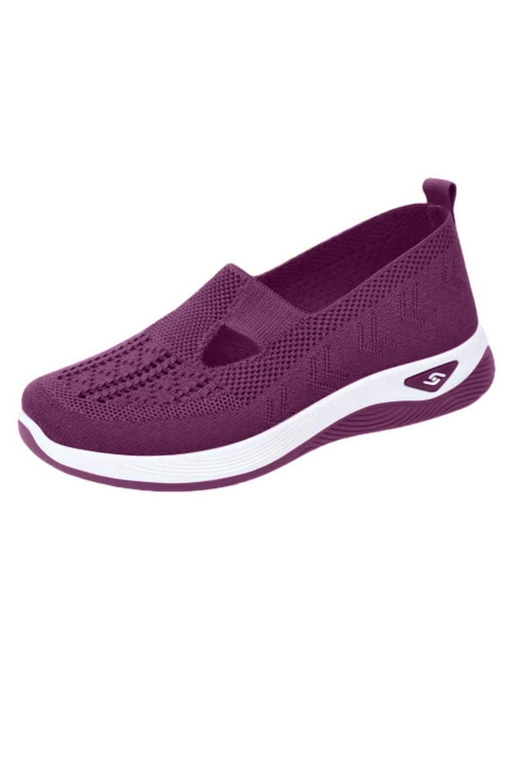 Women's Athletic Walking Shoes Slip On Casual Mesh-Comfortable Tennis Workout Sneakers Fashion Sock Sneakers Sports Workout Gym Shoes for Running