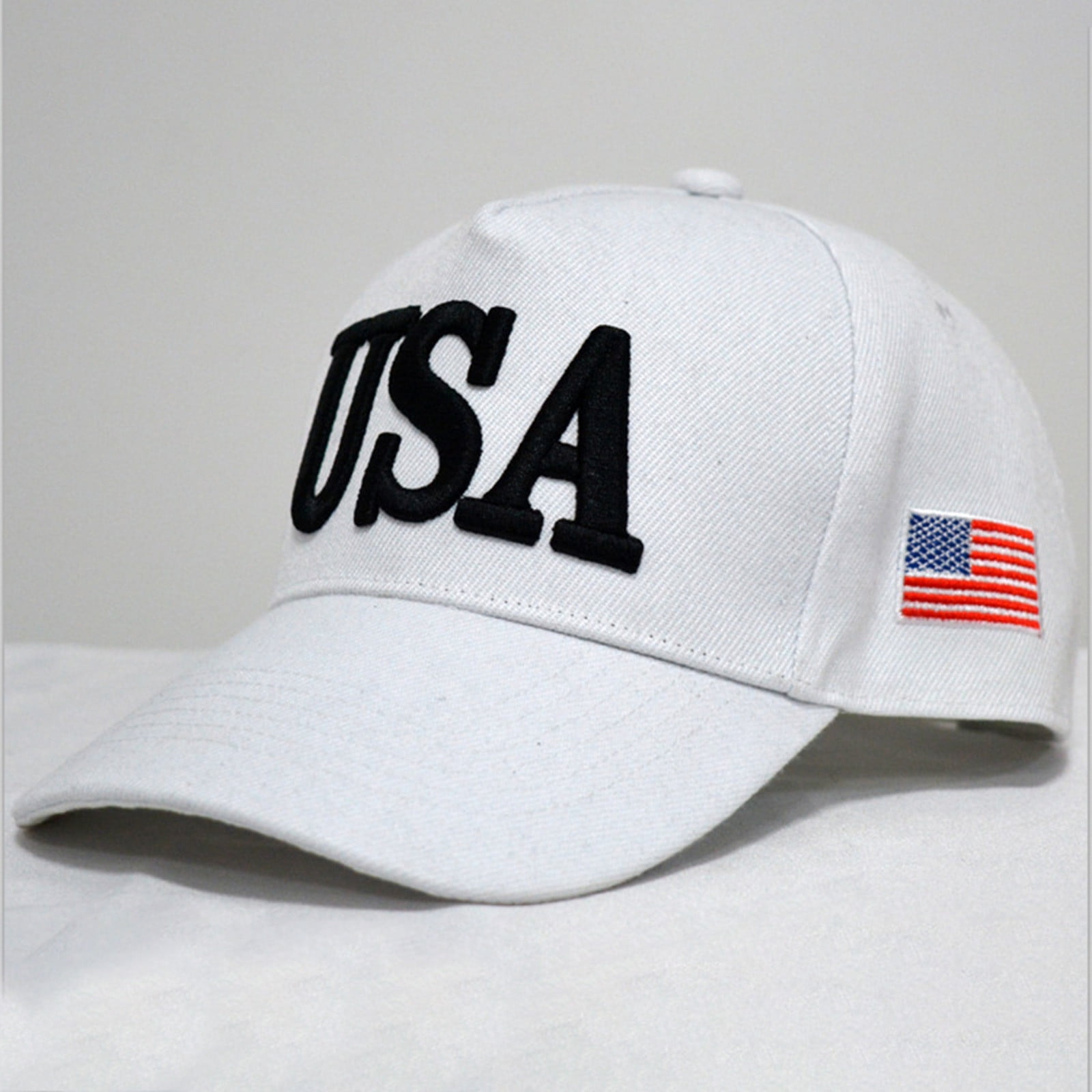 High End Hats Nations Of North America Baseball Cap - 3D Embroidered Adjustable Wool Blend Cap