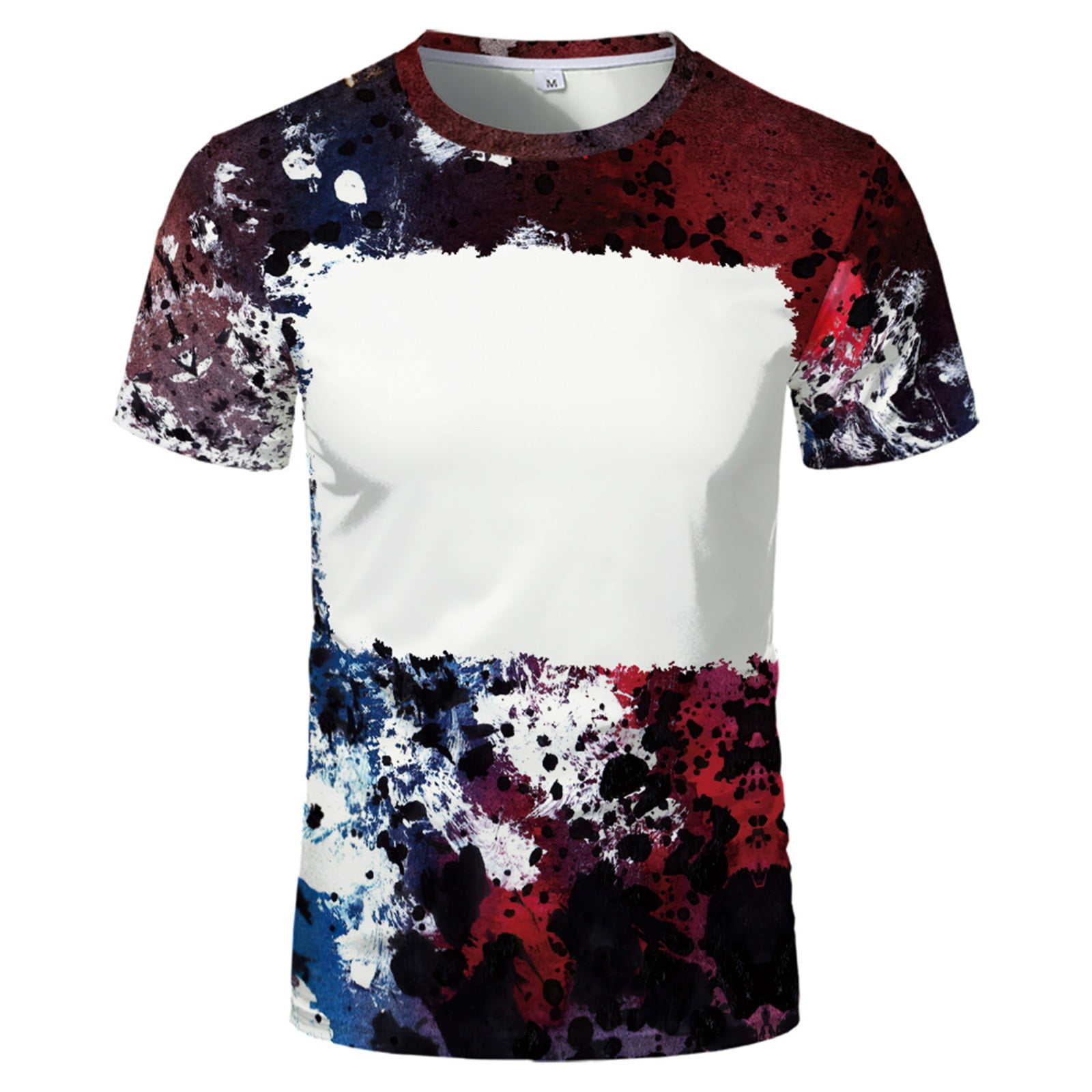 Men's Solid Color Heat Transfer Printing Short-sleeved Modal Advertising Shirt  Blank T-shirt Sublimation T-shirt Culture Shirt - T-shirts - AliExpress