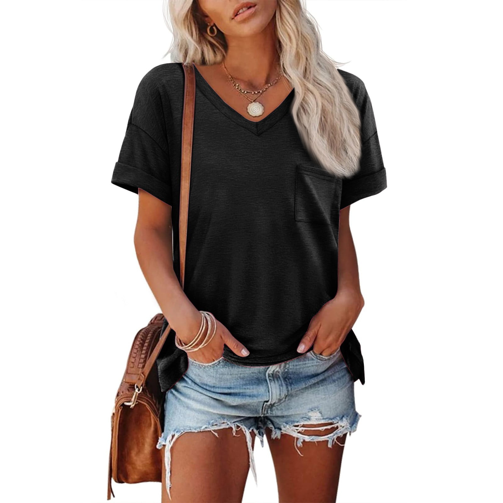 dressy black tops plus size