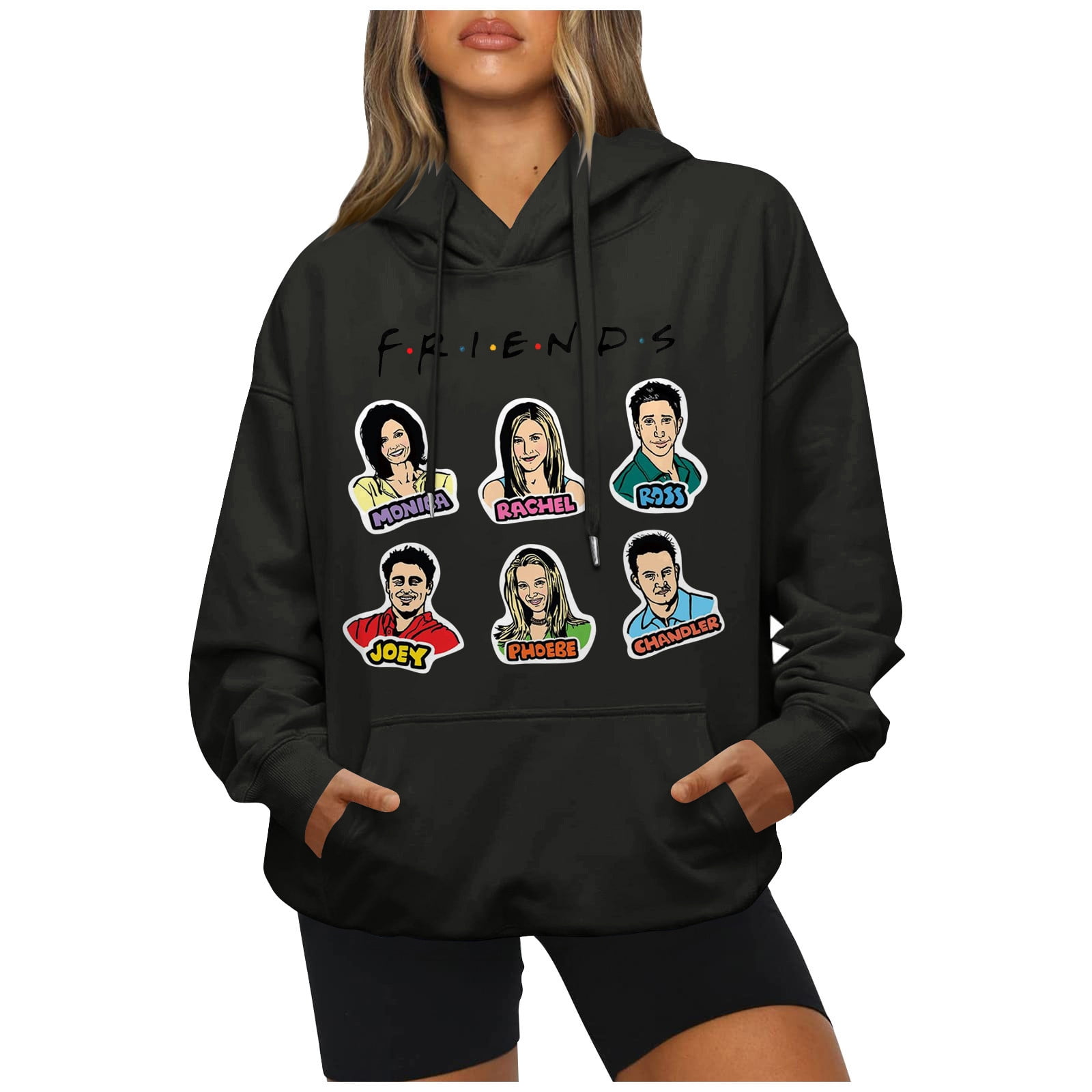 TKing Fashion Womens Sweatshirt Friends Hoodie Friends TV Show ...