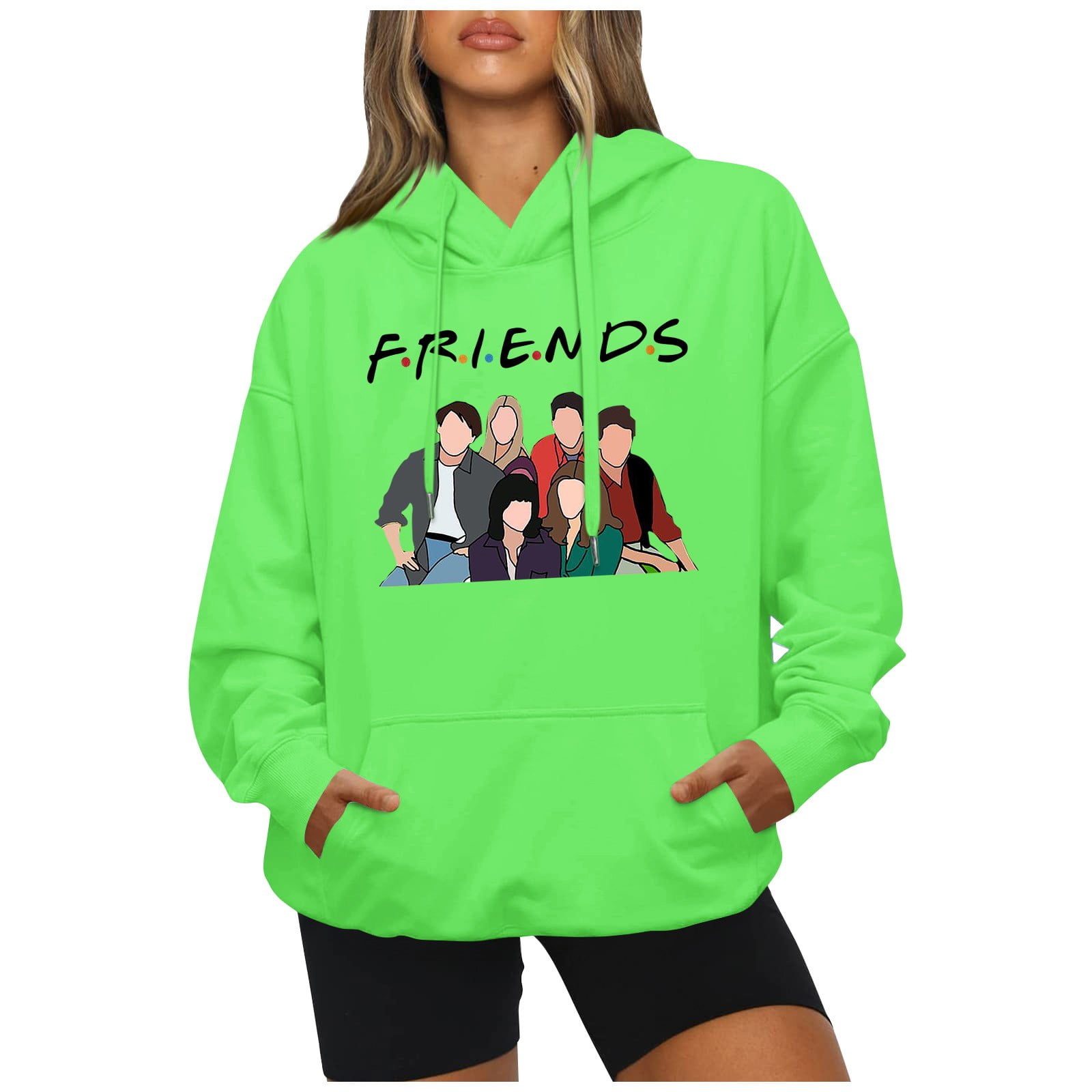 TKing Fashion Womens Sweatshirt Friends Hoodie Friends TV Show ...