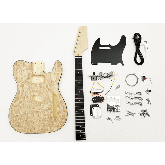 TL Burl Ash Style Build Your Own Guitar Kit