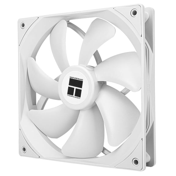 TL-C14CW CPU Cooler, S-FDB Bearing 140mm Case Fan With 4-PWM Control, Low Noe Computer Chass Cooling, White (TL-C14CW)