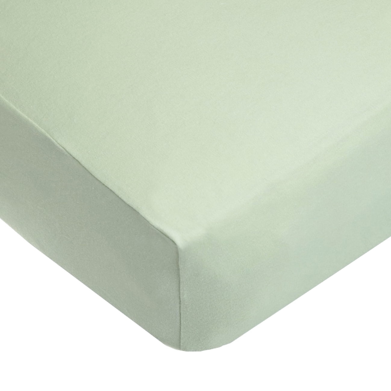 TL Care 100% Natural Cotton Fitted Mini Crib Sheet 38" x 24" - Soft & Breathable Small Nesting Portable Crib Sheet, Fits Pack N Play Mattresses, Blue Stars and Moons, for Boys & Girls