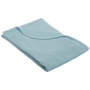 TL CARE INC TL Care 100% Cotton Thermal Waffle Swaddle Blanket, Soft, Breathable & Stretchy, Blue, 30" x 40" for Boys and Girls, Perfect for Swaddling, Travel and Gifting