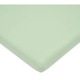 thumbnail image 1 of TL Care 100% Natural Cotton Value Jersey Knit Fitted Bassinet Sheet, Celery, Soft Breathable, for Boys and Girls, 1 of 4
