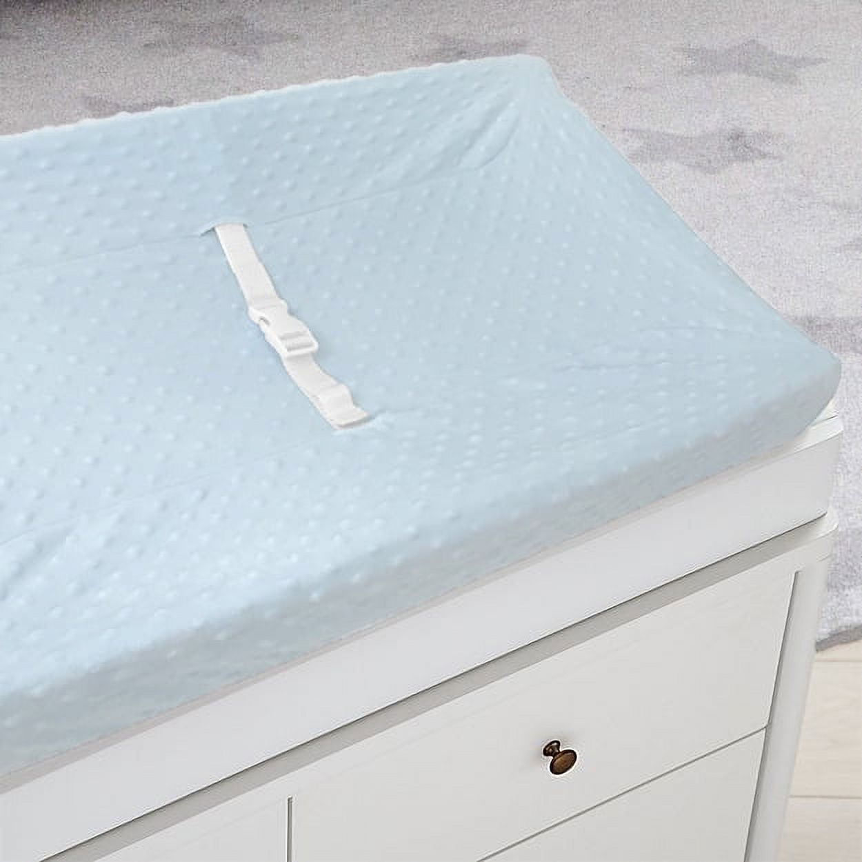 TL CARE INC TL Care Chenille Contoured Changing Pad Cover