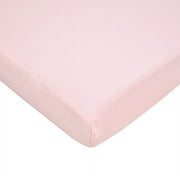 TL Care Inc Pink Chenille Fitted Sheets, Crib Bed