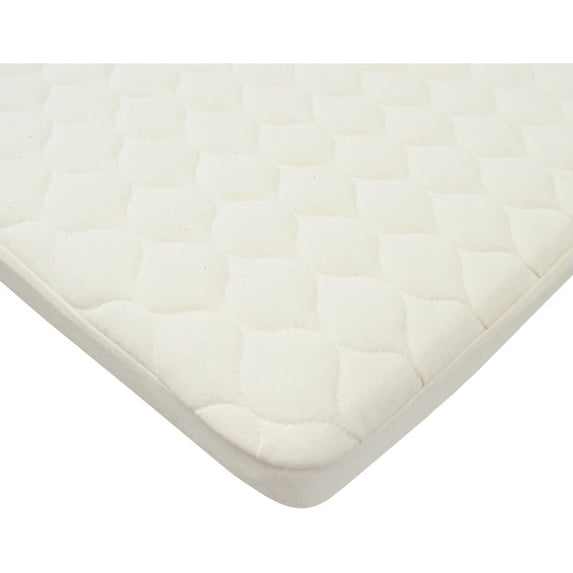 TL Care Waterproof Pack N Play Playard Mattress Protector, Quilted Fitted Protector Pad Cover Made with Organic Cotton Top Layer, 39" x 27"