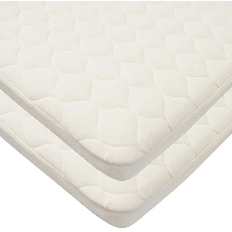 TL Care Waterproof Quilted Fitted Crib Mattress Cover Made with Organic  Cotton Top Layer - Natural