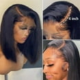 thumbnail image 1 of TL New Hot 12A Front Lace Wig Vietnam Bone Straight Hair Wig, 1 of 5
