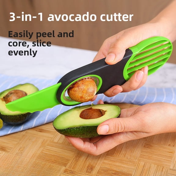 TL New Multifunctional Fruit Cutter - Kiwi and Avocado Slicer, Core Remover, Cutter, Avocado Knife 3-in-1