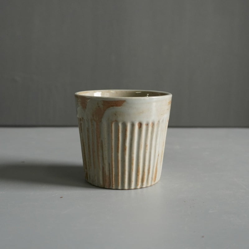TL New Single Cup Ceramic Cup Japanese Tea Cup Handmade Coarse Pottery Water Cup Mug Espresso Cup Master Cup