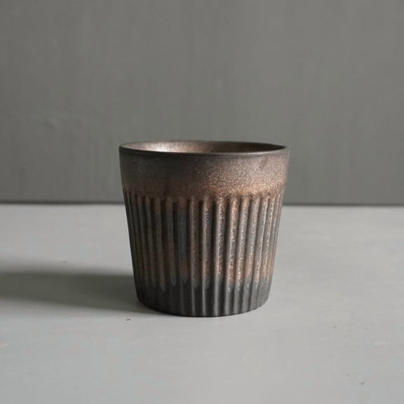 TL New Single Cup Ceramic Cup Japanese Tea Cup Handmade Coarse Pottery Water Cup Mug Espresso Cup Master Cup