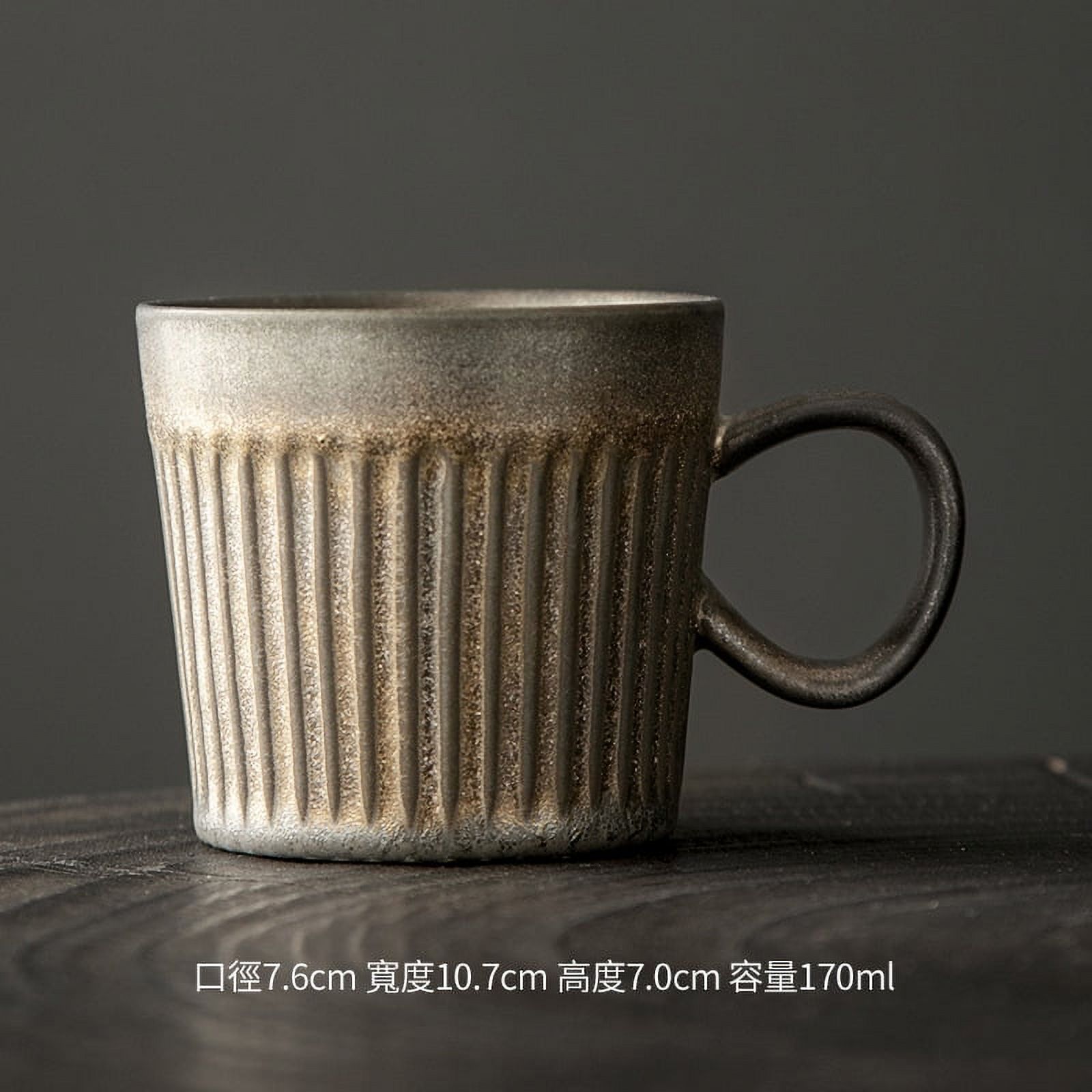 TL New Single Cup Ceramic Cup Japanese Tea Cup Handmade Coarse Pottery Water Cup Mug Espresso Cup Master Cup