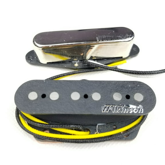 TL Wilkinson WVT Alnico5 TL Pickups Neck and Bridge TL Eleciric Guitar Pickups Chrome Silver Made In Korea