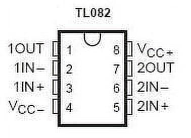 10pcs Original ST TL072CN TL072 Low Noise JFET Dual Op