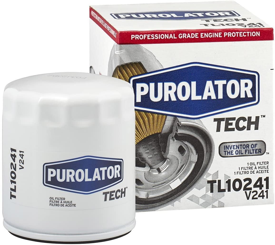 PurolatorTech TL10241 - #3614 Oil Filter, White, Engine Protection