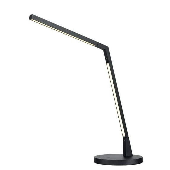 TL25517-BK-Kuzco Lighting-Miter - 14W LED Table Lamp-16.5 Inches Tall and 6 Inches Wide-Black Finish