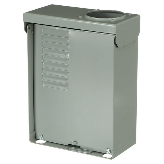 TL412R1P 125A Main Lug Load Center 4 Spaces, 8-Circuit, 125 Amp NEMA 3R Enclosure Plug-in Main Lug Outdoor Load Center PowerMark TLM Series