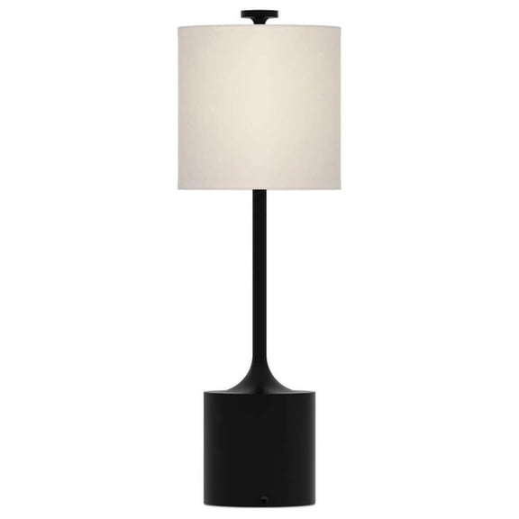 TL418726MBIL-Alora Lighting-Issa - 1 Light Table Lamp-26.38 Inches Tall and 8.5 Inches Wide-Matte Black Finish