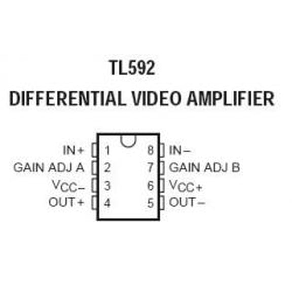 TL592 IC LINEAR - Op Amp - - 4 pieces