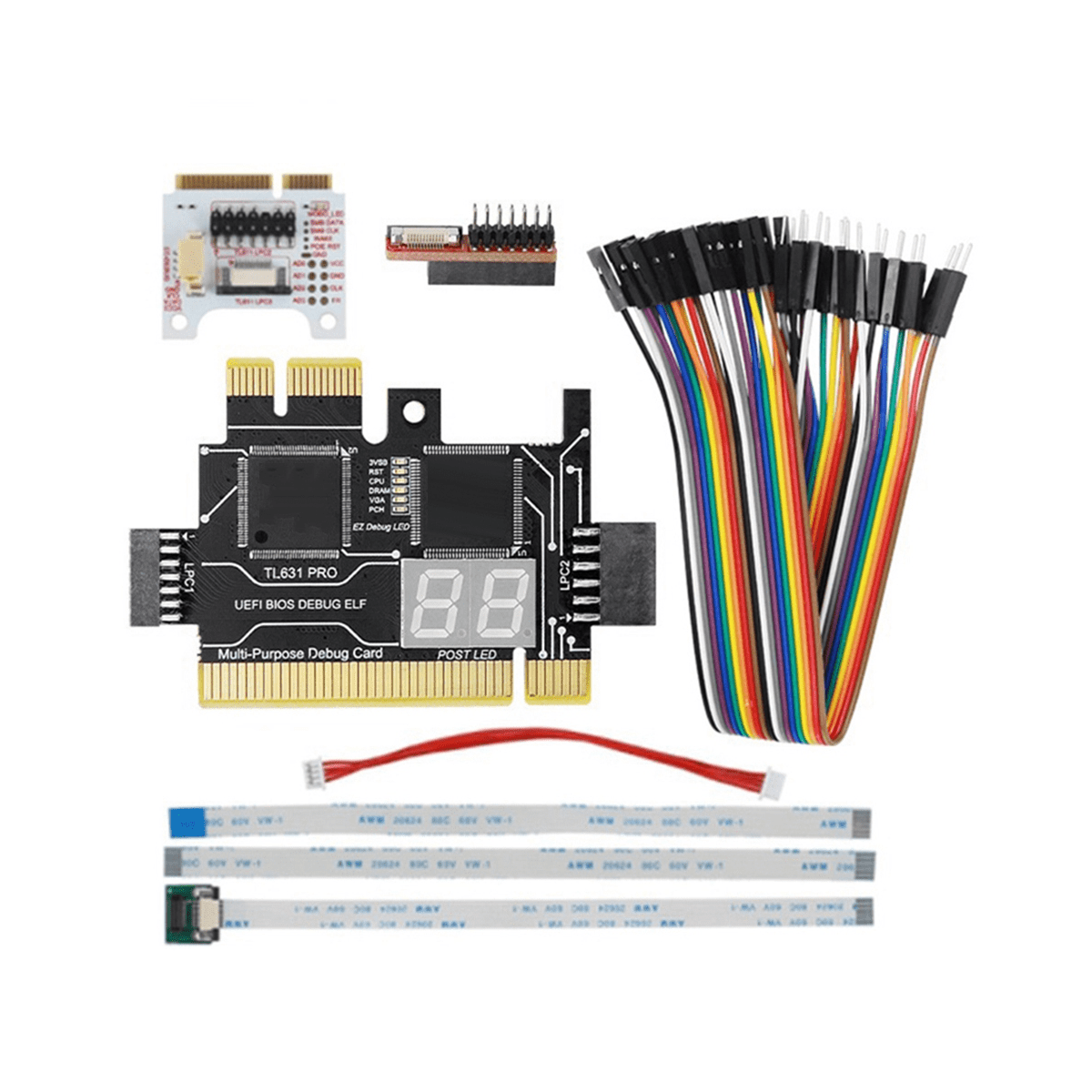 TL631 Pro Diagnostic Card+Expansion Card PCIE Motherboard Laptop