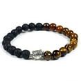 thumbnail image 1 of TLB Tiger Eye Lava Stone Bracelet (TLB), 1 of 1