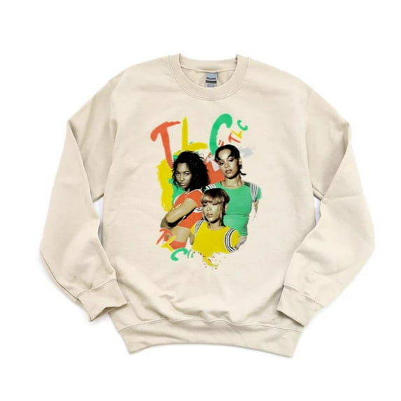 TLC CrazySexyCool 90s R&B Girl Group Music Fan Retro Vintage Hip Hop Sweatshirt, for men & women, up to size 5XL