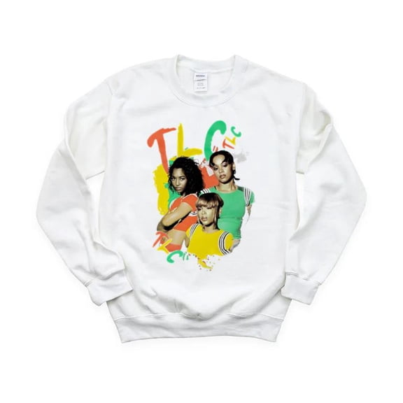 TLC CrazySexyCool 90s R&B Girl Group Music Fan Retro Vintage Hip Hop Sweatshirt, for men & women, up to size 5XL