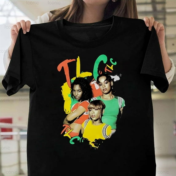 TLC Graphic Tee, R&B, Music, Girl Group, 90s, Fan Apparel T-Shirt
