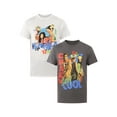 thumbnail image 1 of TLC Men's & Big Men's Graphic Tees with Short Sleeves, 2-Pack, Sizes S-3XL, 1 of 7