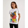 thumbnail image 1 of TLC R&B Music Band Unisex Graphic Print White Tee T-Shirt By Merch Traffic (X-Small, White), 1 of 3