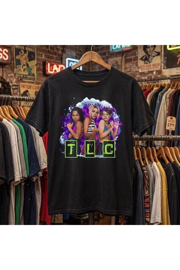 TLC Shirt, Vintage 90s R&B Graphic Tee, Retro Girl Group T-Shirt