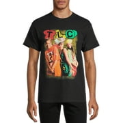 TLC Short Sleeve Graphic Pullover Crew Neck Relaxed Fit T-Shirt (Men's or Men's Big & Tall) 1 Pack